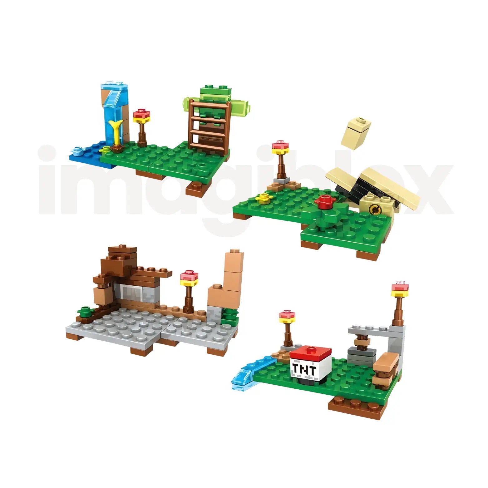 Fortaleza Survival Minecraft | 551 Peças