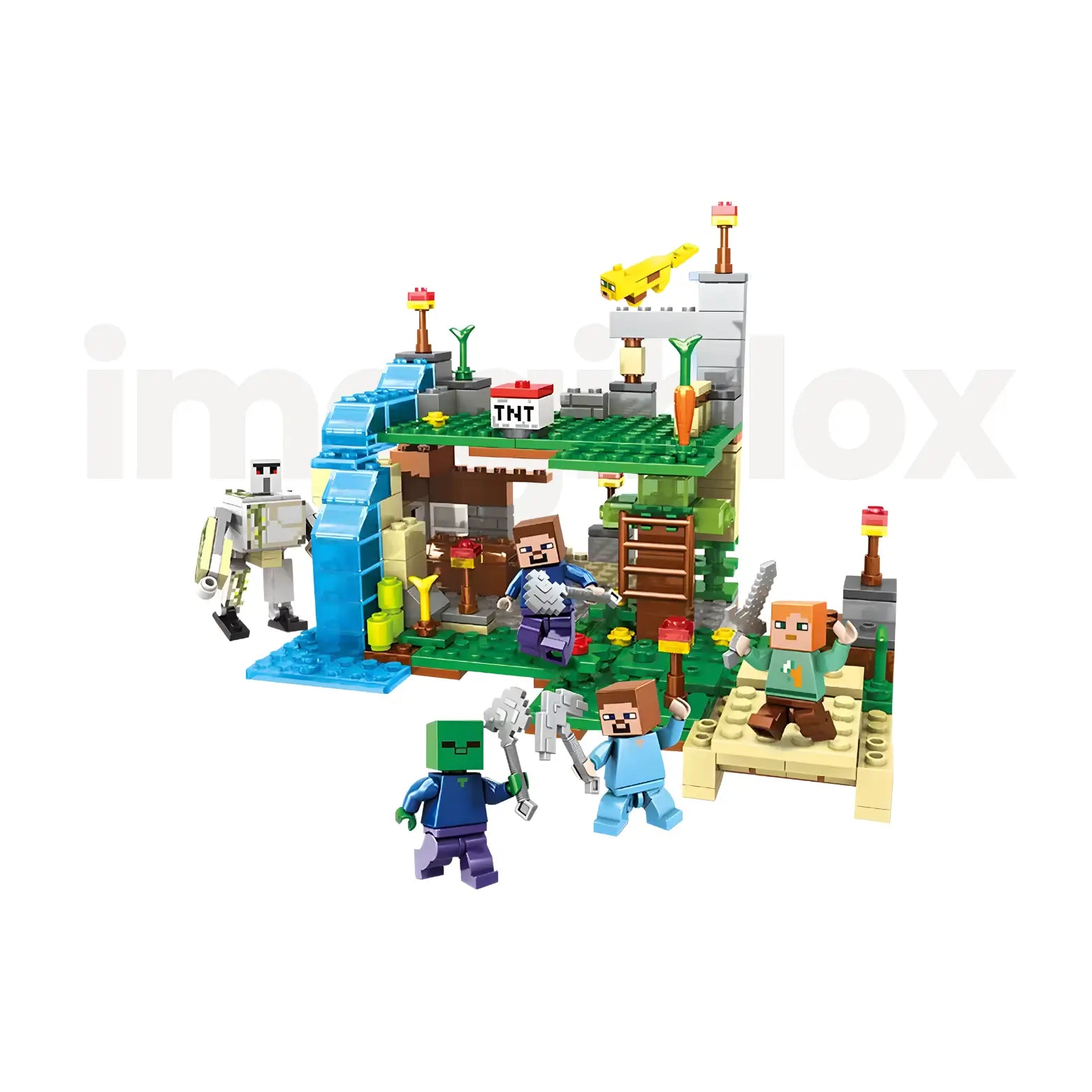 Fortaleza Survival Minecraft | 551 Peças