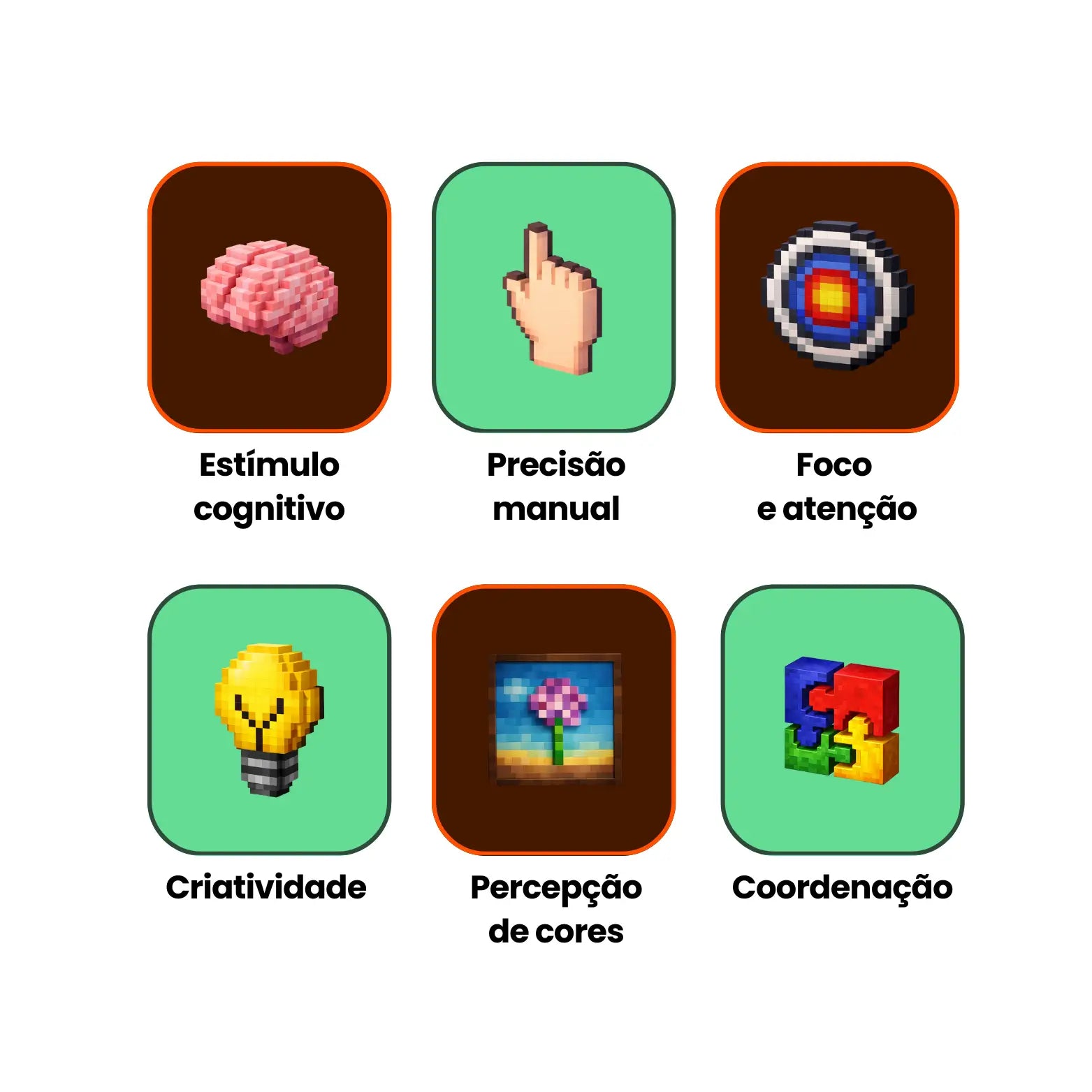 Vila Minecraft | 551 peças