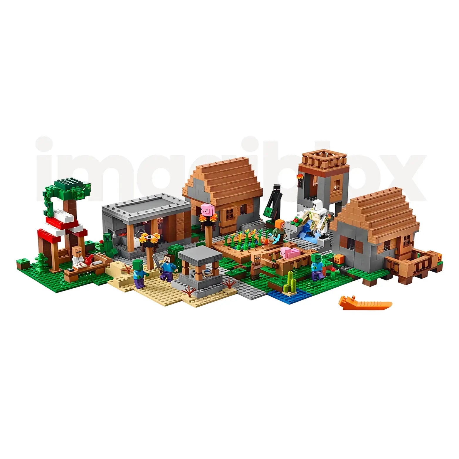 Cidade Minecraft | 1058 peças