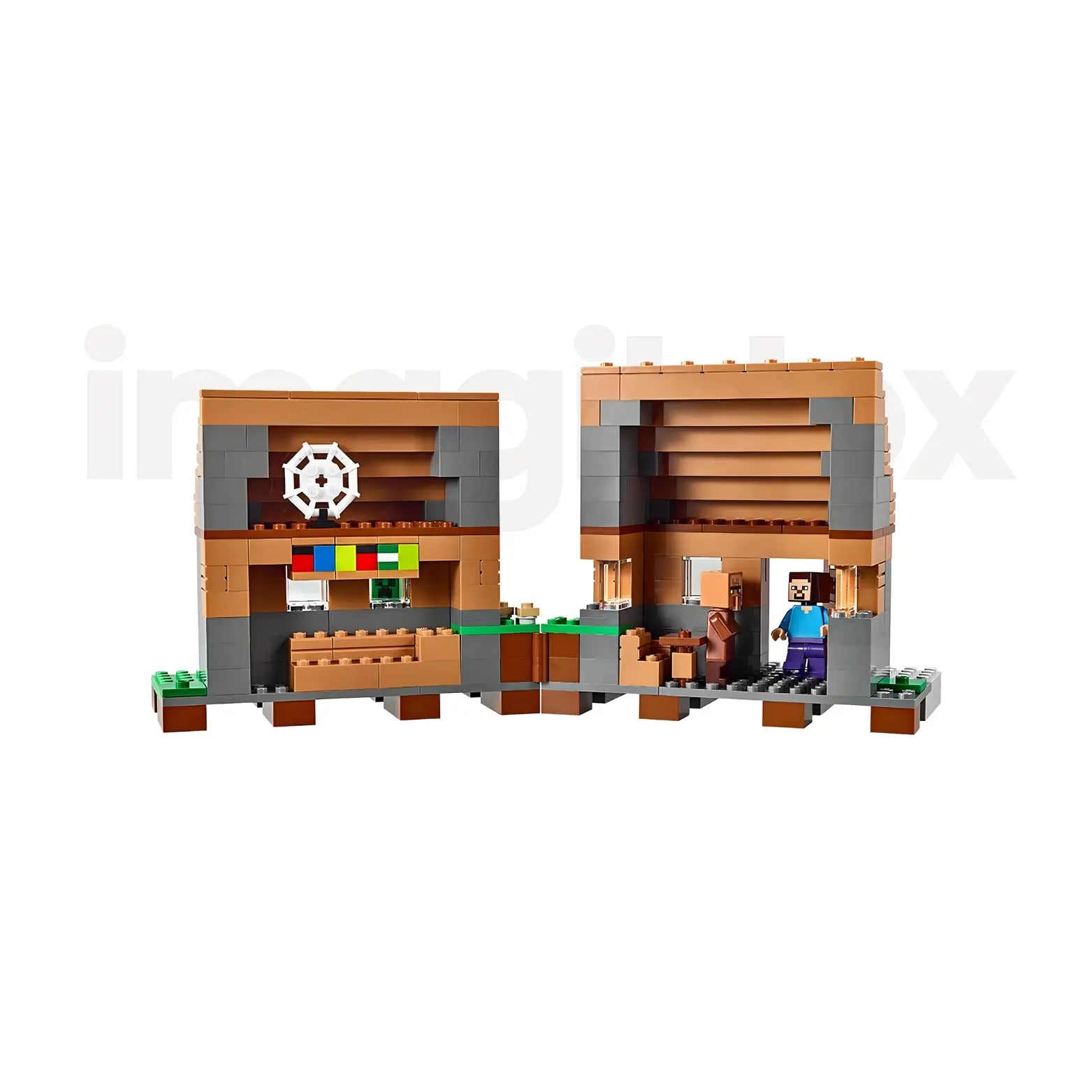 Cidade Minecraft | 1058 peças