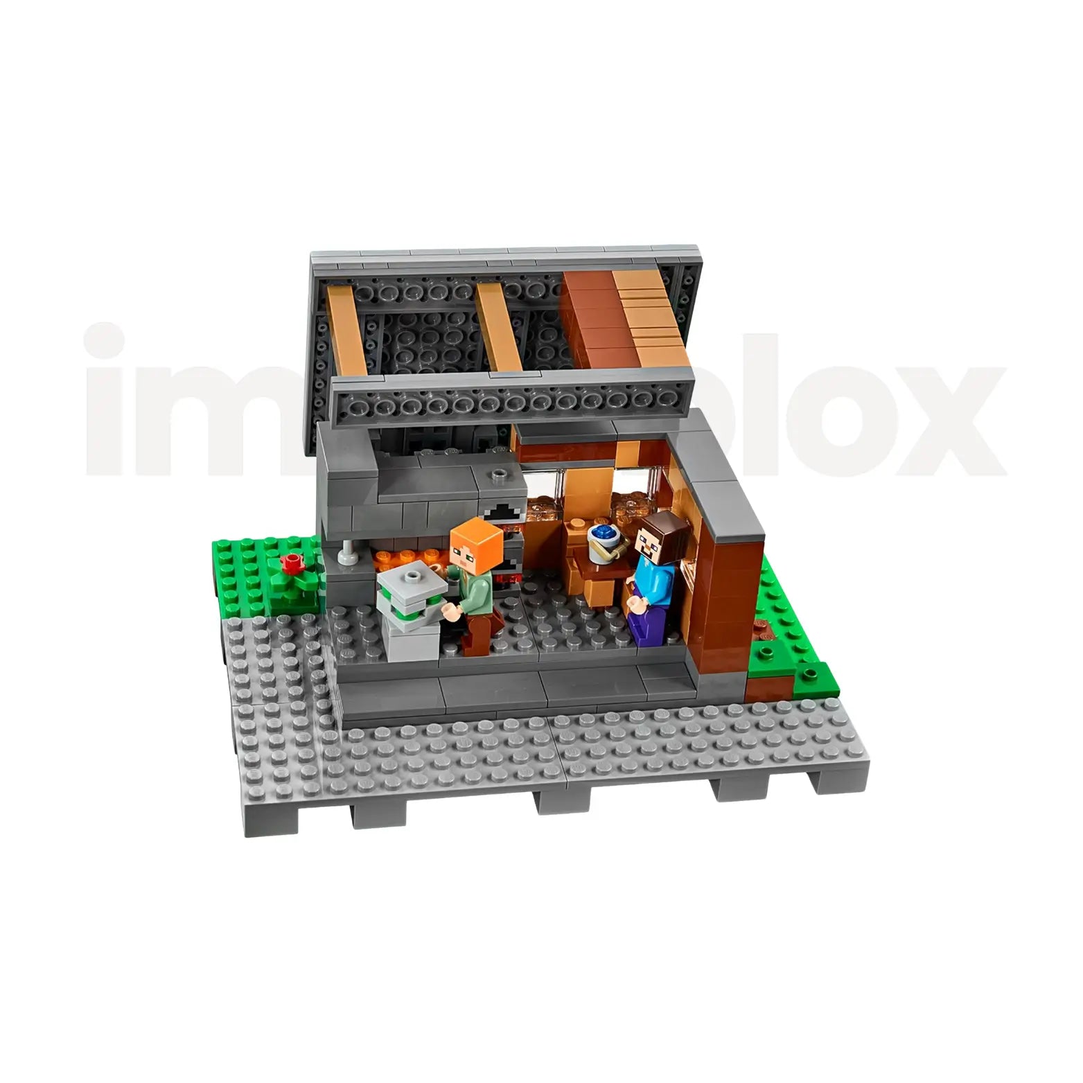 Cidade Minecraft | 1058 peças