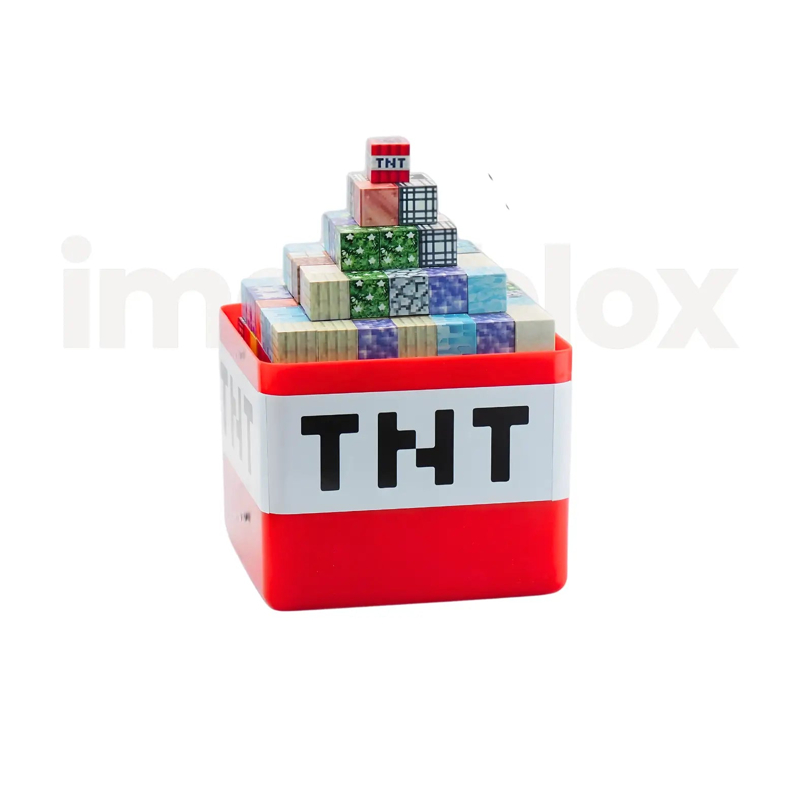 Caixa TNT Blocos Magnéticos Minecraft